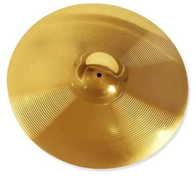 Schlagzeug Becken Goldene Messing Becken 8 10 12 14 16 Zoll Trommel Messing Percussion Splash Crash Hi-Hat Becken Musikinstrument Zubehör(10 Inch)