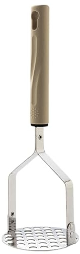 GkgWuxf Purè di patate, schiacciapatate a mano per patate | Frantoio di frutta portatile in acciaio inossidabile | Utensile per schiacciapatate, strumento per schiacciapatate domestico per chef