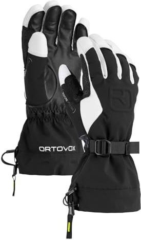 ORTOVOX Merino Freeride Glove M, 56600, schwarz Raven, L
