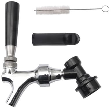 Grifo de cerveza portátil con conectores de bloqueo, equipo de elaboración casera, grifo dispensador de cerveza, ideal para picnics y fiestas