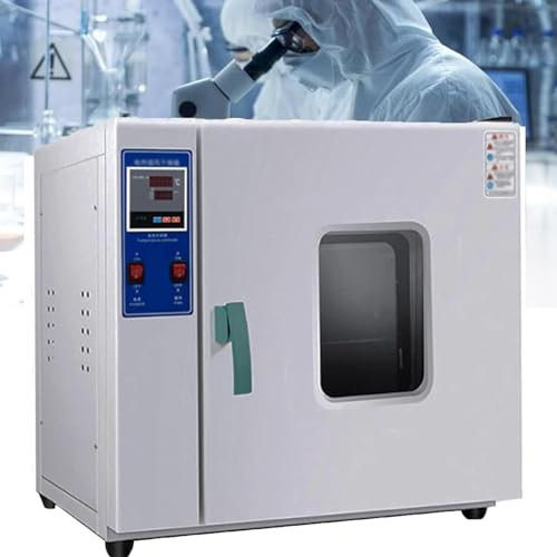 Forno da laboratorio di essiccazione a temperatura digitale, convezione forzata ad aria, riscaldamento elettrico, silenzioso, in acciaio inox, display intelligente, essiccatore industriale,