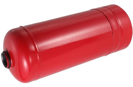SOESFOUFU 2kg Feuerlöscherdose Tragbar Stahlbehälter Nachfüllbar Auslaufsicher Für Heim Küche Auto Löschmittelbehälter