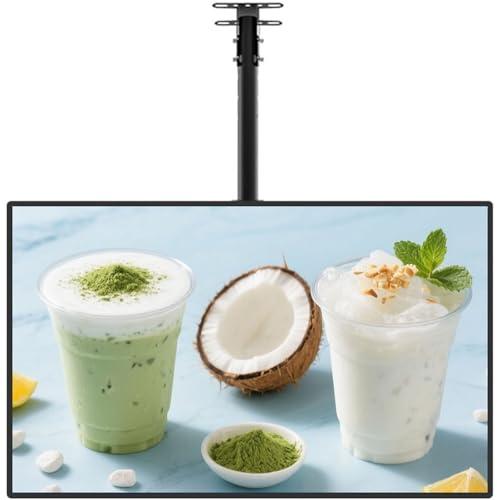 ZHLINGQ Cartellone Luminoso per TV, Espositore per Poster Illuminato per Ristoranti, Schermo per Poster Illuminato, Tabellone per Menu Retroilluminato a LED per Ristoranti E Bar 60×70cm/23.6×27.6in