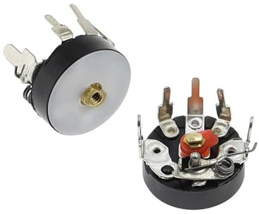 10K RV12MM Gerade Winkel Radio Potentiometer RV12 B503 B103 B10K B50K Leistungsverstärker Lautstärke Mit Schalter 1Pcs(B50K 503)