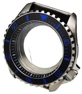 NLNKDTDPAK 42MM klockfodral SKX-fodral med safirspegel Passar for Seiko herrklocka del for 007 Klockmodifieringsdelar for NH35 NH36 urverk