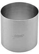 Ateco 48703 Moule à gâteau rond en acier inoxydable