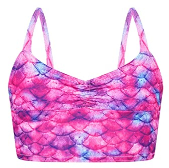 Ocean Kiss Mermaid Tankini - passender Meerjungfrauenschwanz verfügbar (9-11 Jahre) pink