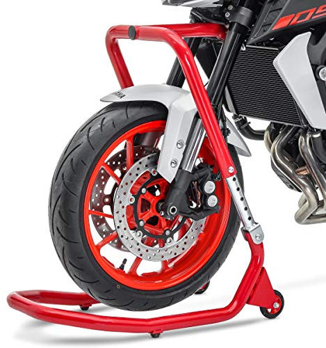 Lenkkopfständer Vorderrad V5 Kompatibel mit KTM 790 Duke 18-21 rot