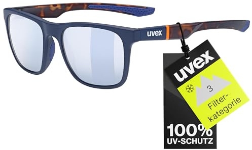 Uvex LGL 42 Sonnenbrille, blue matt havanna/ltm. silver, one size