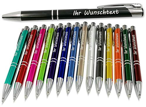 DECORS concept Stylo personnalisable - cadeau de haute qualité pour tous. Stylo à bille avec gravure parfaits comme cadeaux promotionnels, articles d'entreprise, cadeaux de fête - Quantité: 100