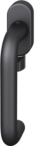FSB Fenstergriff 34 1070 mit Selbstverriegelung, Aluminium schwarz matt