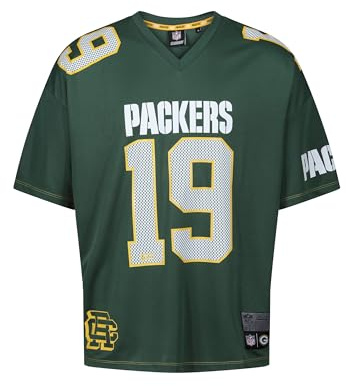 Recovered - NFL – Camiseta – Jersey – Camiseta de fútbol americano – Camiseta para fans – Logotipo del equipo – Moro, Green Bay Packers, XL