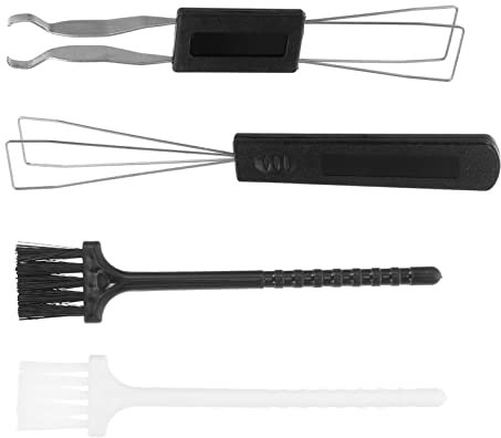Angoily 3juegos Kit De Limpieza Para Teclados Mecánicos Cepillos Para y Extractor De Teclas Herramienta De Limpieza Multifuncional Para Ordenadores y Dispositivos Electrónicos