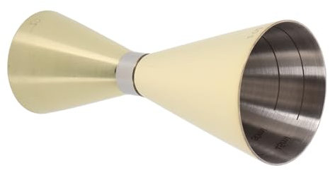 VINTORKY Misurino Cocktail Doppio Acciaio Inossidabile Con Scala Utensile Professionale Per Bar Design Elegante e Manico Ergonomico Per Preparare Cocktail Bilanciati