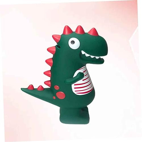 BESTonZON Alcancía De Dibujos Animados Dinosaurio Decoración De Escritorio Contenedor De Monedas Adorno De Mesa para Ahorro De Dinero