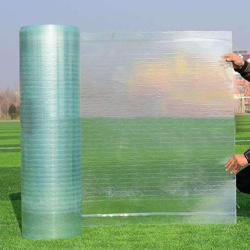Gewächshausplatten aus Polycarbonat, UV-beständig, isoliert, transparent, für Landwirtschaft und Gartenarbeit, 1,5 mm dick, verschiedene Breiten erhältlich