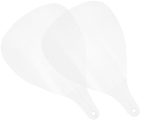 Gatuida Transparente Haarspray Gesichtsschutzmasken 2 Stück aus Leichtem Pp Komfortabler Schutz beim Haarschnitt und Haarfärben für Friseursalons