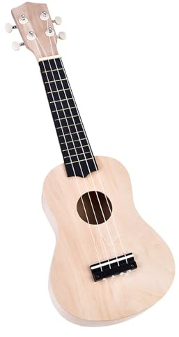 20,8×6,8×2,1pouces Kit De Ukulélé En Bois Bricolage, Yukiri Assembler L'original Peut être Peint Basswood 4 String Ukulele Kit Instrument Accessoire Instrument Cordes Ukuléle Pour Adultes Débutants