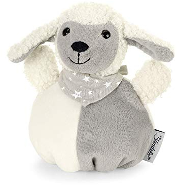 Sterntaler 3321968 Knuddelsäckchen Schaf Stanley, Alter: Kinder ab 0 Jahren, 12 x 11 x 7 cm, Weiß/Grau