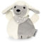Sterntaler 3321968 Knuddelsäckchen Schaf Stanley, Alter: Kinder ab 0 Jahren, 12 x 11 x 7 cm, Weiß/Grau