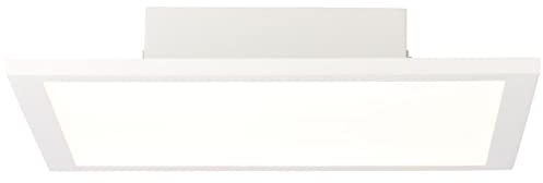BRILLIANT Lampe Buffi LED Deckenaufbau-Paneel 30x30cm weiß/kaltweiß | 1x 1 LED integriert, (2340lm, 4000K) | Flächiges Licht für gleichmäßige Raumausleuchtung