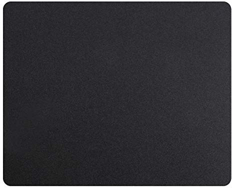 Gaming Mouse Pad Carbon Fiber Surface Gaming Mat Mouse Mat for Game/Office/Home/Work (Black, 10 1/4x8 1/4x3/32 inch)