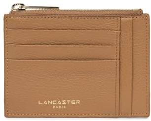 LANCASTER Dune Card Holder Camel