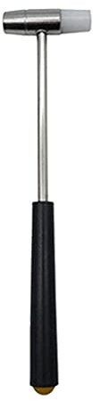 barenx Herramienta de reparación de relojes de pulsera profesional, martillo pequeño, B, plata