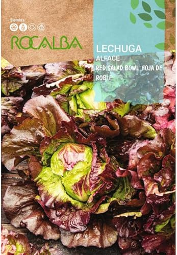 semilla Lechuga Red Salad Bowl ´Hoja de Roble´
