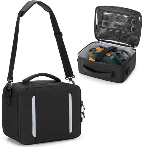 GOBUROS Sup Luftpumpe Tasche, kompatibel mit den meisten Sup Luftpumpen | kompatibel mit den meisten Sup Luftpumpen，mit PVC-Tasche, festem Riemen, wasserdichtem Reißverschluss und 2 Reflexstreifen