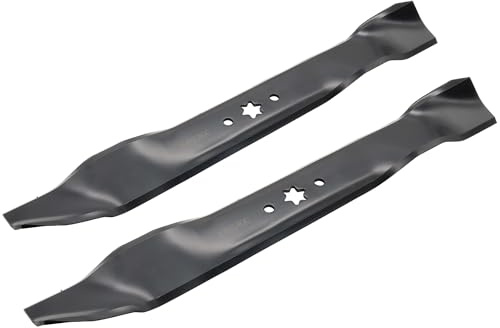 SECURA Jeu de lames (mulching) compatible avec Cub Cadet XT2 PS 107 13AGA1CS603 (2018) Tracteur de pelouse