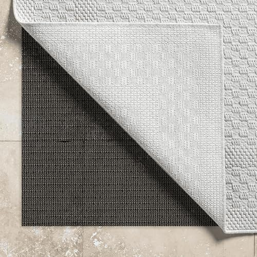 Mattunderlägg Halkfri 70 x 135 cm Skärbar Halkunderlägg Universellt för Mattor Parkett Sängmatta Kök Bil Dyna Tvättbara Hyllor, Svart