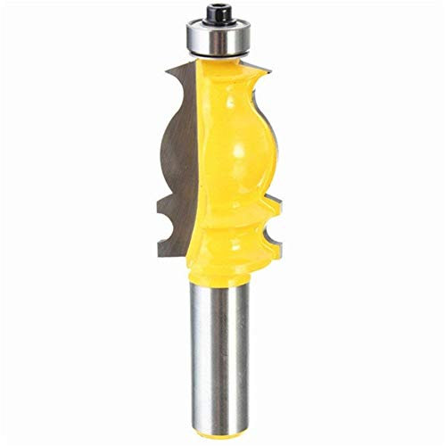 GS Fresa Scanalatura 1/5,1 cm codolo Architectural Molding router bit lavorazione del legno a forma di scalpello fresa