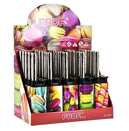 briquet Macaron Allume gaz Lot de 25