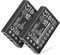 CELLONIC, Batteria per Fotocamera Compatibile con Ordro NP-120, HDV-D320, HDV-D80S, HDV-V88 (3.7V, 1700mAh) 2 Pezzi
