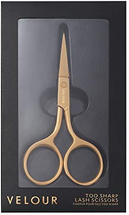 Velour Too Sharp Wimpernschneider - Präzises Trimmen von Falschen Wimpern - Edelstahl - Beauty Accessoires