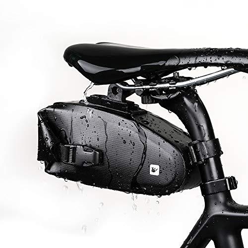 Rhinowalk Bike Saddle Bag Waterproof Bicycle Under Seat Bag Quick Disassembly Rainproof Mountain Road Bike Seat Bag Bicycle Professional Cycling Accessories