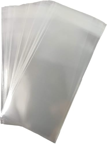 200 pz buste trasparenti sacchetti per alimenti con chiusura ermetica | 6 x 10 cm