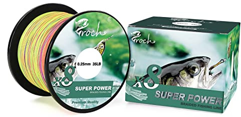 Geflochtene Angelschnur 8Fach 300M/500M/1000M Stark PE Schnur Farbecht 0.1-0.3mm 14-45LB