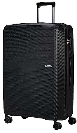 american tourister SUMMER HIT SET SCHWARZ BLACK GROß 1041, Schwarz , L, trolley