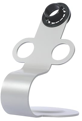 PureMounts® Haartrockner-Halter für Dyson® Supersonic, Magnetbefestigung, Kabelmanagement, Silikonpolster, grau