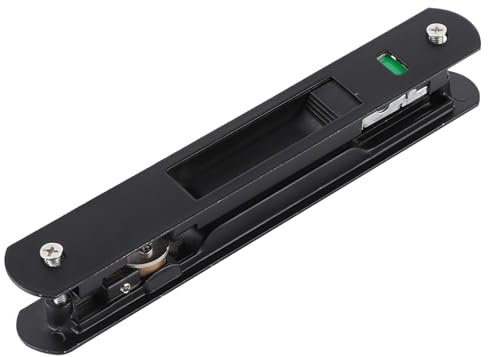 Serratura per porta scorrevole, serratura a gancio per finestra scorrevole, moderna porta mobile singola doppia faccia serratura per la casa