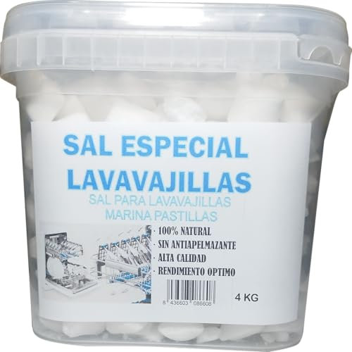 Sal Para Lavavajillas 4Kg (2 und, Marina Pastillas de 4 kg)