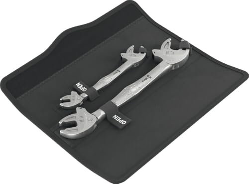 Wera 6006 Joker 2 Set 1 Self-Setting Double Spanner, 2 Pieces - 05020340001