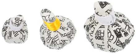 WRITWAA Chinese Herbal Health Balls 3pcs Set Thai Massage Natural Warming Bags Pure Chinese Medicine for Acupoint Therapy and Muscle Relaxation Random Color