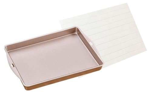 TOPPERFUN Molde Rectangular Para Hacer Turrón y Pastelería, Resistente Al Desgaste y Altas Temperaturas, Tamaño Pequeño Portátil, Tabla Para Rallar, Utensilio Para Hornear Casero y Gourmet