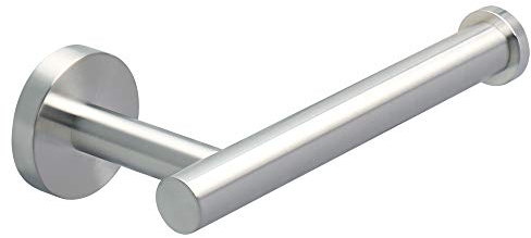 Toilettenpapierhalter Edelstahl, SAYAYO Klopapierhalter WC Rollenhalter Klorollenhalter Wandmontage für Küche und Badzimmer, EGX888-LS