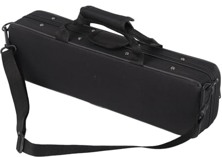 Watris Veiyi 16 Hole Flute Case, Waterproof Flute Case with Adjustable Shoulder Strap, Lightweight Oxford Cloth Flute Case Carrying Bag for 16 Holes Flute (Confirm Size Before Purchase)