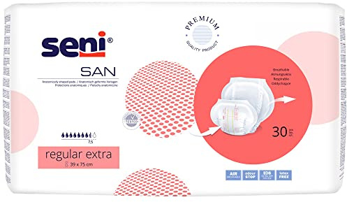 Seni San Regular Extra anatomische Vorlagen (1x30 Stück)