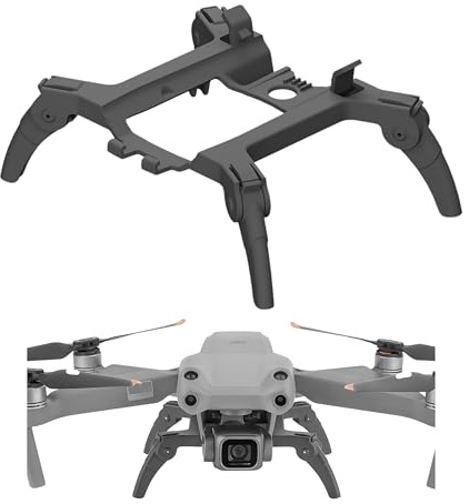 Drohnen Fahrwerk, 1 Set, kompatibel mit DJI Mavic Air 2, DJI Air 2S, Landebeine schützen Gimbal und Unterboden, Unterbau für sanftes Landen, Drohne Beine Landung, Drone Landegestell, Landefüße Set
